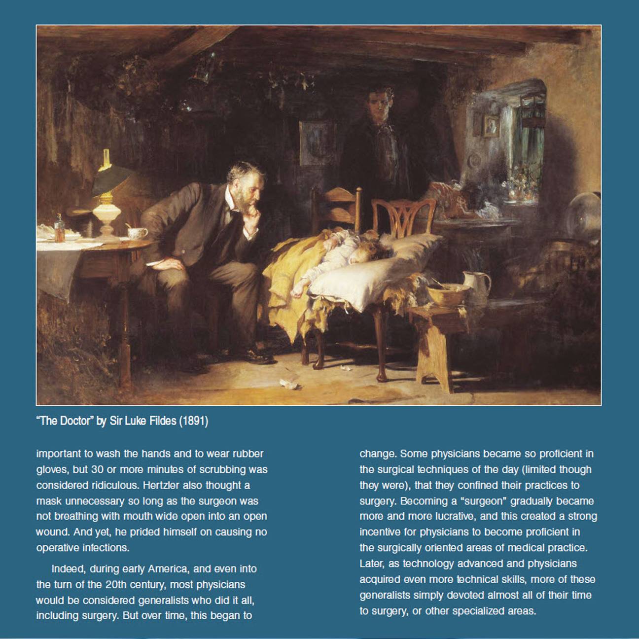 "The Doctor" by Sir Luke Fildes