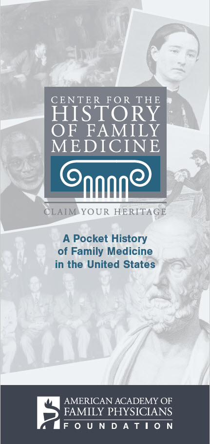 Cover of "A Pocket History of Family Medicine in the United States"