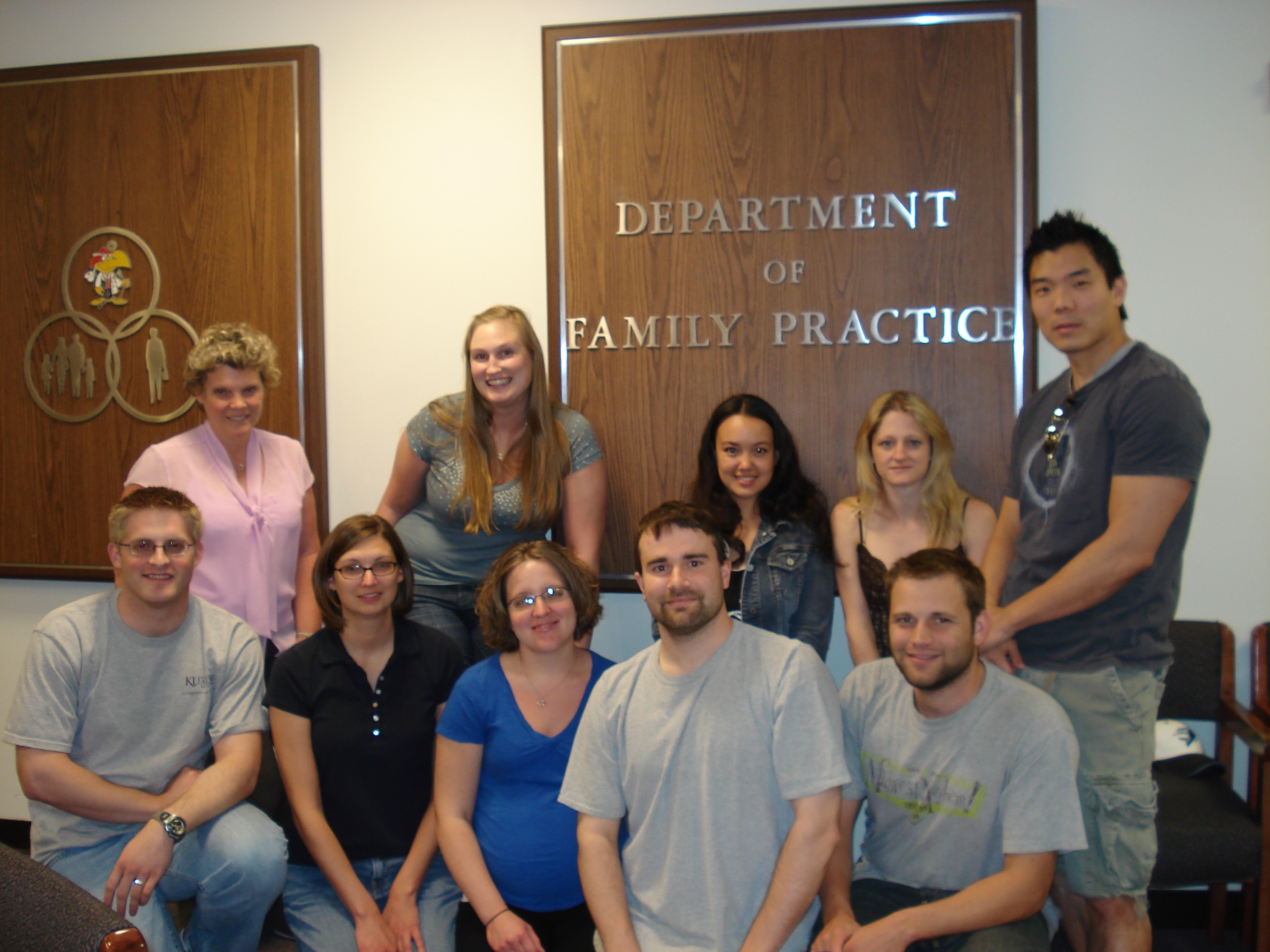 Group shot of the KU Medical Center FMIG / Group shot of the KU Medical Center FMIG